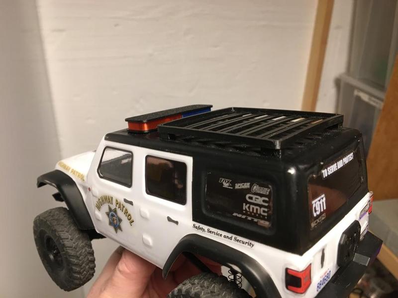 SCX24 JLU Jeep Roof Rack Front Runner 2/3