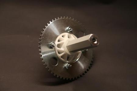 Pocket bike chain wheel hub for Infento hex axles