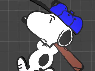 Snoopy Keychain (NO AMS)