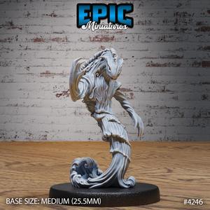 Water Elemental ‧ DnD Miniature ‧ Tabletop Miniatures ‧ Gaming Monster ‧ 3D Model ‧ RPG ‧ DnDminis ‧ STL FILE