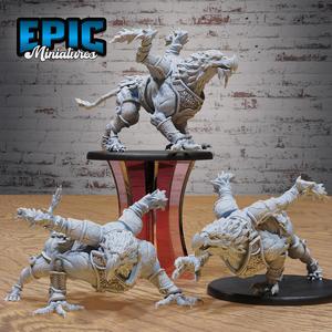 Griffin Undead Set ‧ DnD Miniature ‧ Tabletop Miniatures ‧ Gaming Monster ‧ 3D Model ‧ RPG ‧ DnDminis ‧ STL FILE