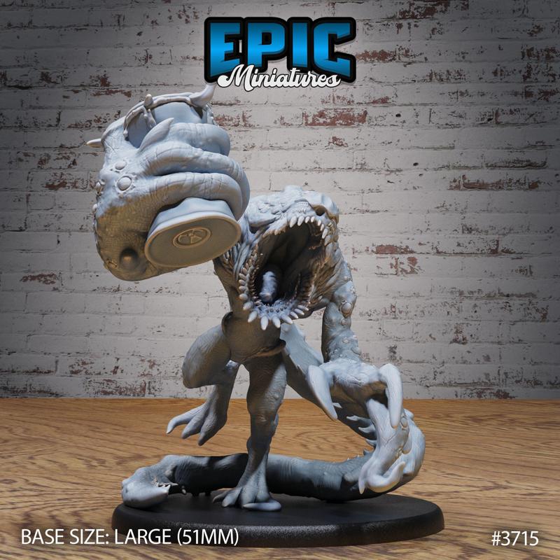 Astral Devourer Throw ‧ DnD Miniature ‧ Tabletop Miniatures ‧ Gaming Monster ‧ 3D Model ‧ RPG ‧ DnDminis ‧ STL FILE