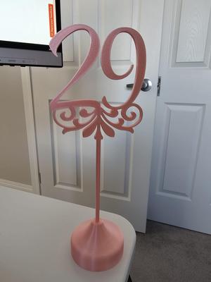 More Table Numbers