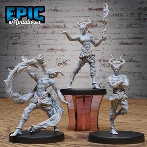 Young Efreeti Set ‧ DnD Miniature ‧ Tabletop Miniatures ‧ Gaming Monster ‧ 3D Model ‧ RPG ‧ DnDminis ‧ STL FILE
