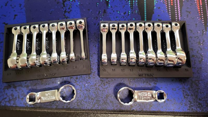 Matco 3/8 Drive Torque Adapter Tray Organizer