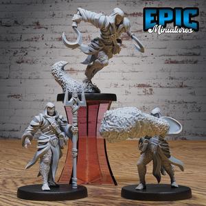 Plague Incarnate Set ‧ DnD Miniature ‧ Tabletop Miniatures ‧ Gaming Monster ‧ 3D Model ‧ RPG ‧ DnDminis ‧ STL FILE