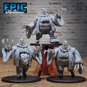 Elder Jiangshi Set ‧ DnD Miniature ‧ Tabletop Miniatures ‧ Gaming Monster ‧ 3D Model ‧ RPG ‧ DnDminis ‧ STL FILE