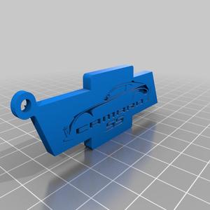 Camaro SS Keychain
