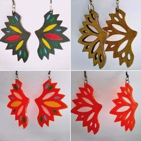 Butterfly earrings / Butterfly earrings