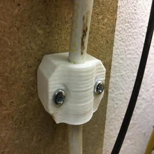 Cable (dia 8mm) wall mount