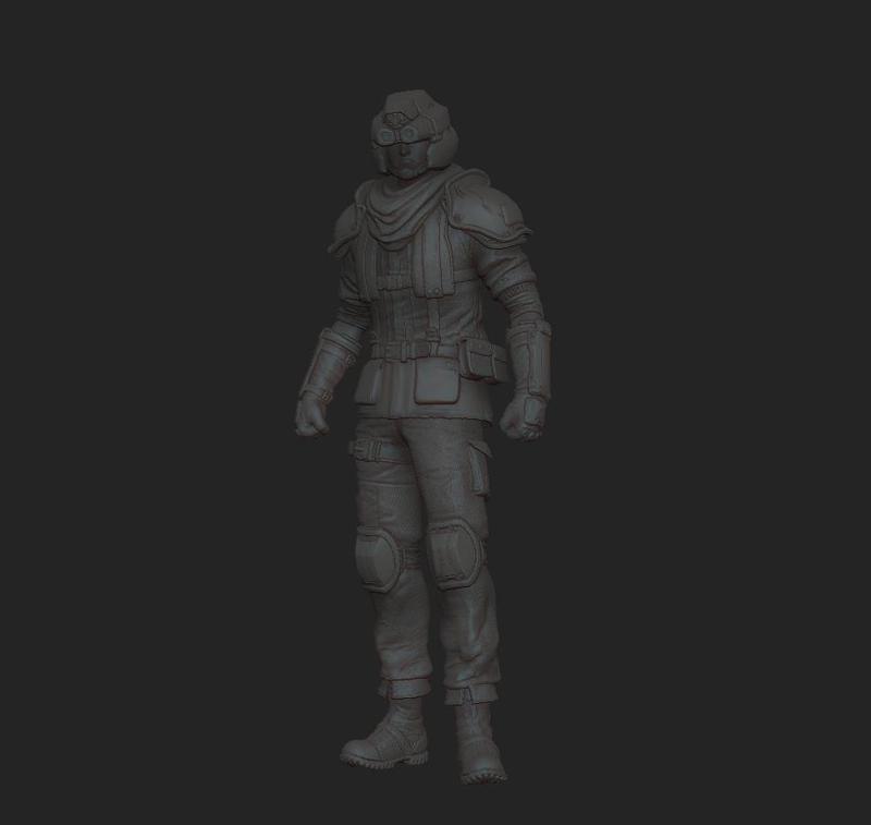 Security Guard Final Fantasy VII (Remake)