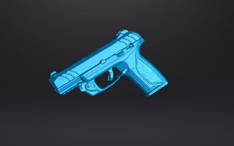 RUGER SECURITY 9 WITH VIRIDIAN LASER