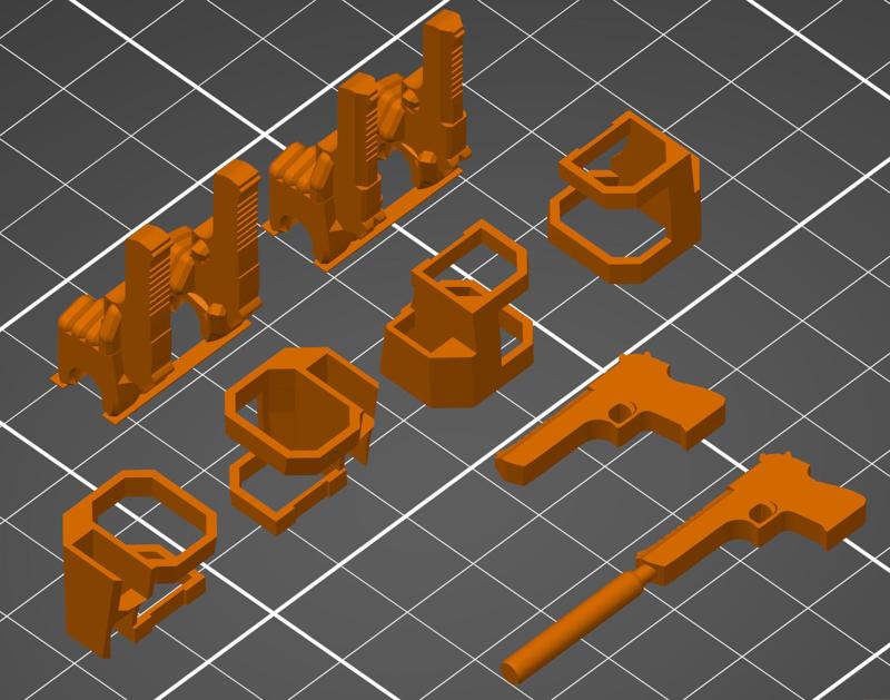 DUMMY 13 - Weapons set - Desert eagle 50 V2.3