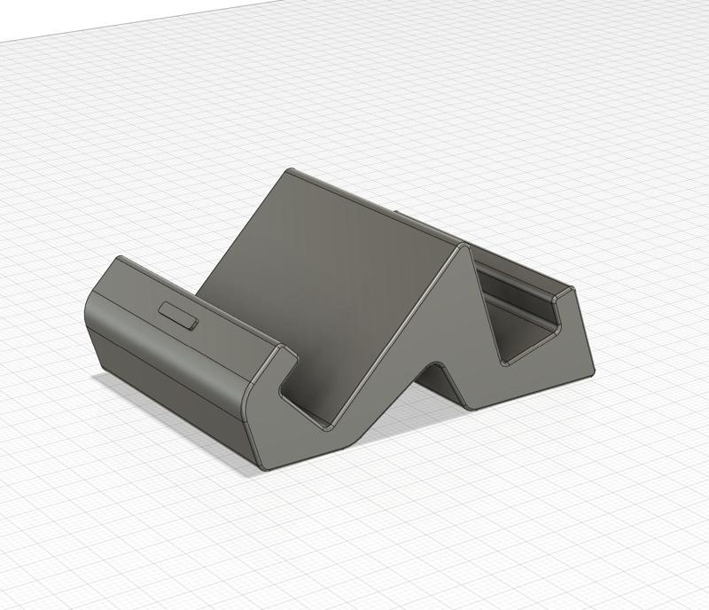 Dual purpose mobile phone holder