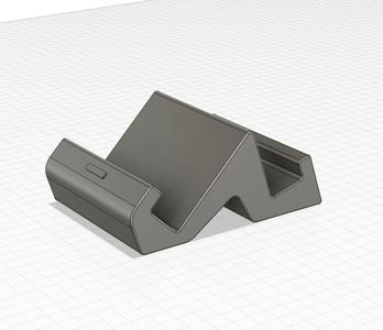 Dual purpose mobile phone holder