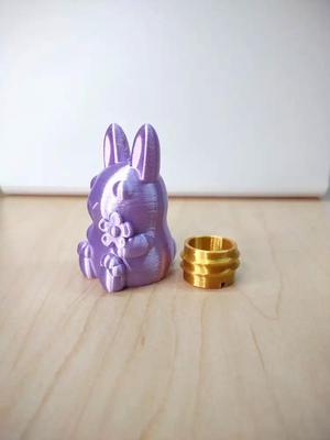 Bunny With Flower