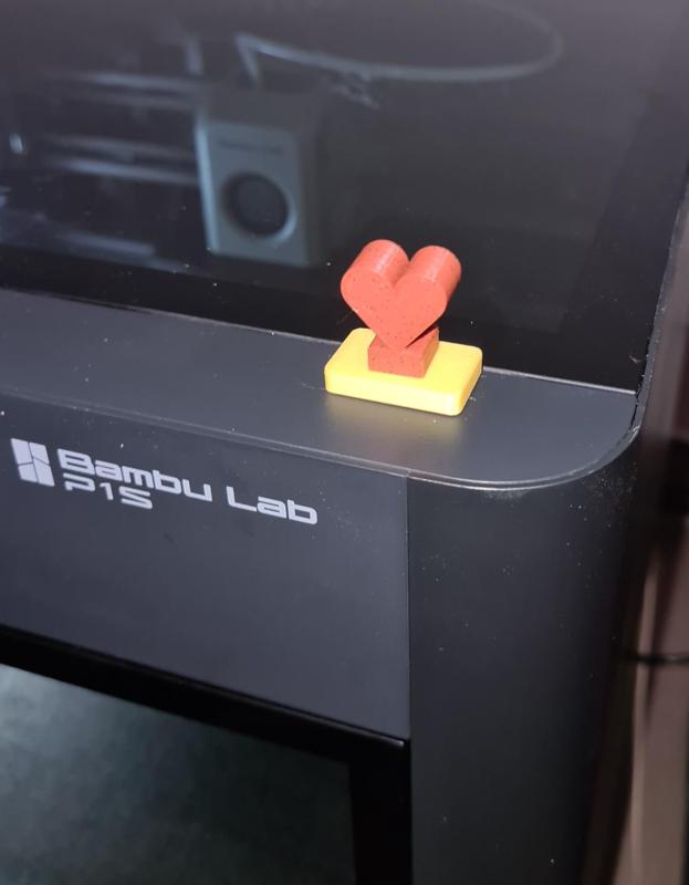 P1S-Plug with magnet for little things (heart)