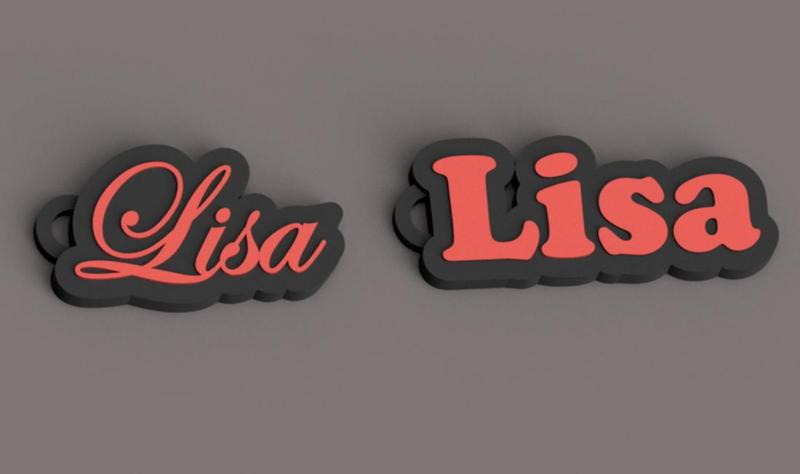 Schlüsselanhänger Lisa
