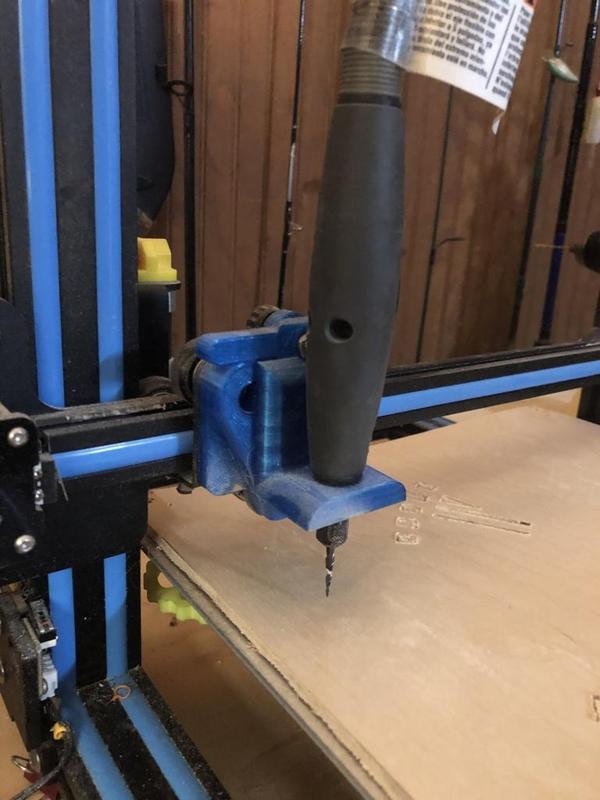 Dremel Flex Shaft Quick Change Mount