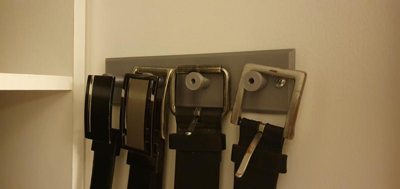 Wall Mounted Belt Holder