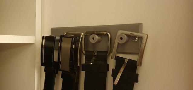 Wall Mounted Belt Holder