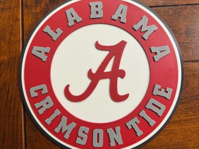 Alabama Crimson Tide Oversized Necklace Logo