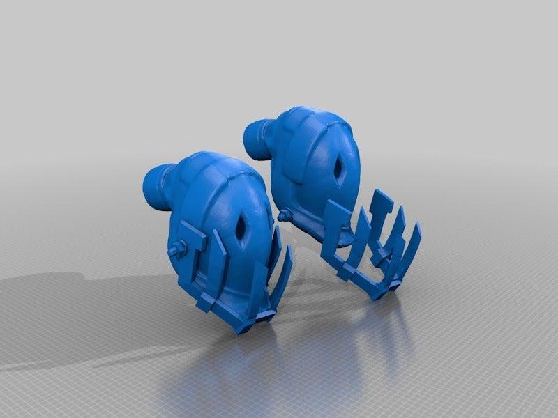 Borderlands 2 Mask/ Helmet Psycho Hell of an Underbite