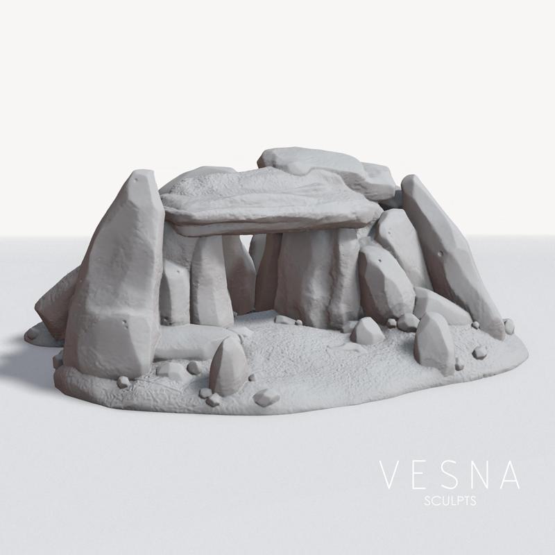 CELTIC MEGALITH BURIAL MOUND