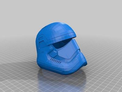 Star Wars Episode 7 Printable Helmet