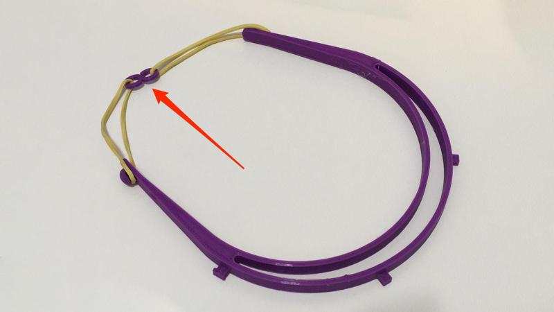 Clip for Elastic - COVID19 Face Shield