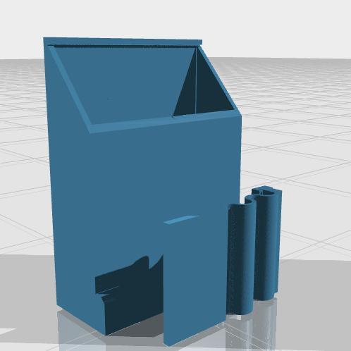 PSVR HDMI Support and Clip (replaceable) solid