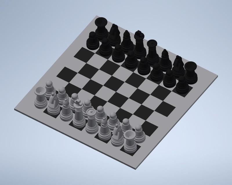 Chess mini board