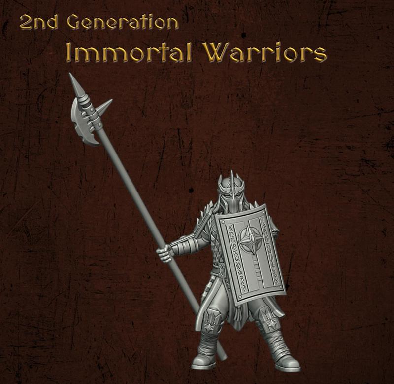 2nd Gen Immortal Warrior Pikemen