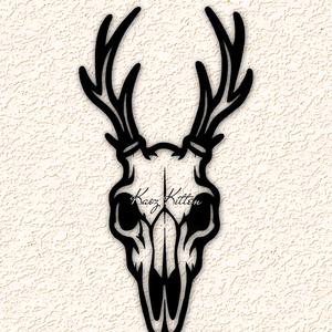 DEER SKULL 2 wall art home decor