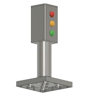 Semaphore with IR remote controler