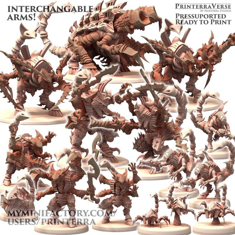 016 SERKET Ancient Scifi Scorpion Alien Bug Creature Hive Tyrants