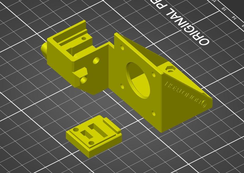 Bondtech Extruder and filament sensor braket for CR-10S