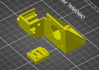 Bondtech Extruder and filament sensor braket for CR-10S