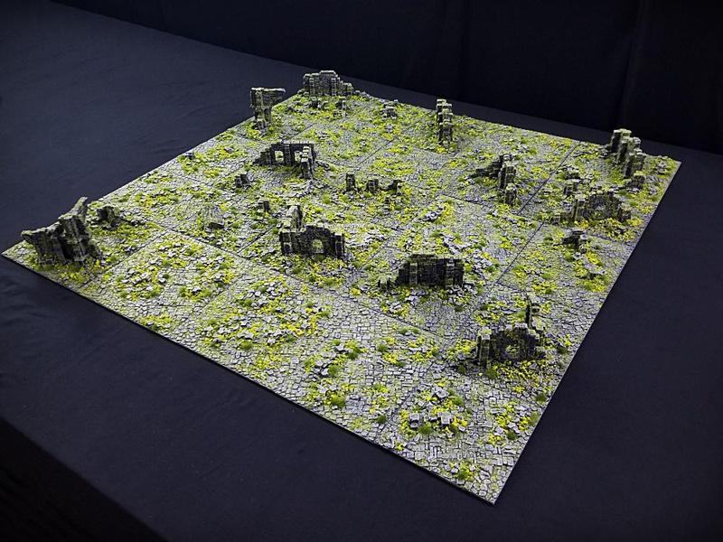 Ancient Ruined City Modular Tiles - Deluxe Core Set