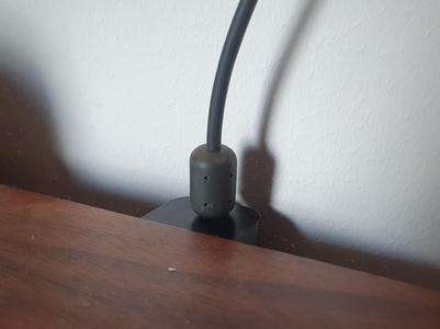 Desk Cable Holder For A Single Cable
