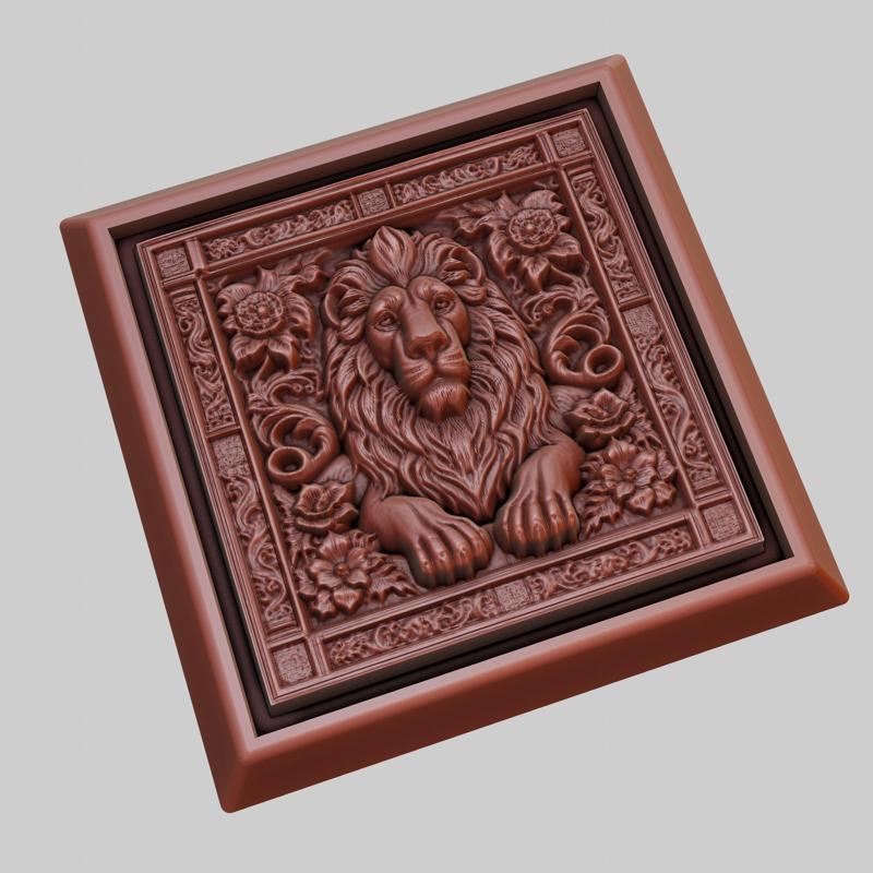 lion Animal 3D Model for CNC Router Laser & 3D Printer