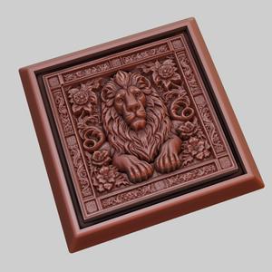 lion Animal 3D Model for CNC Router Laser & 3D Printer