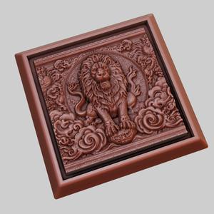 lion Animal 3D Model for CNC Router Laser & 3D Printer