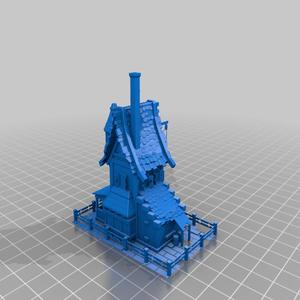 medieval watch house - terrain