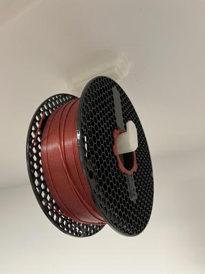 Ceiling spool holder mount