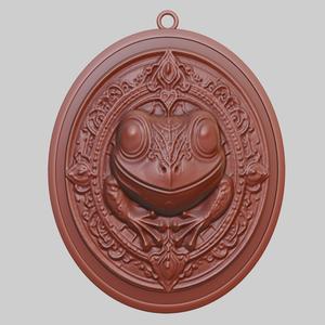 Frog Animal Pendant Frog Animal Necklace for CNC Router Laser & 3D Printer