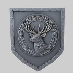 Deer Animal Wall Deer Animal Bust for CNC Router Laser & 3D Printer