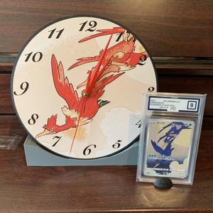 HueForge Shiny Cramorant clock