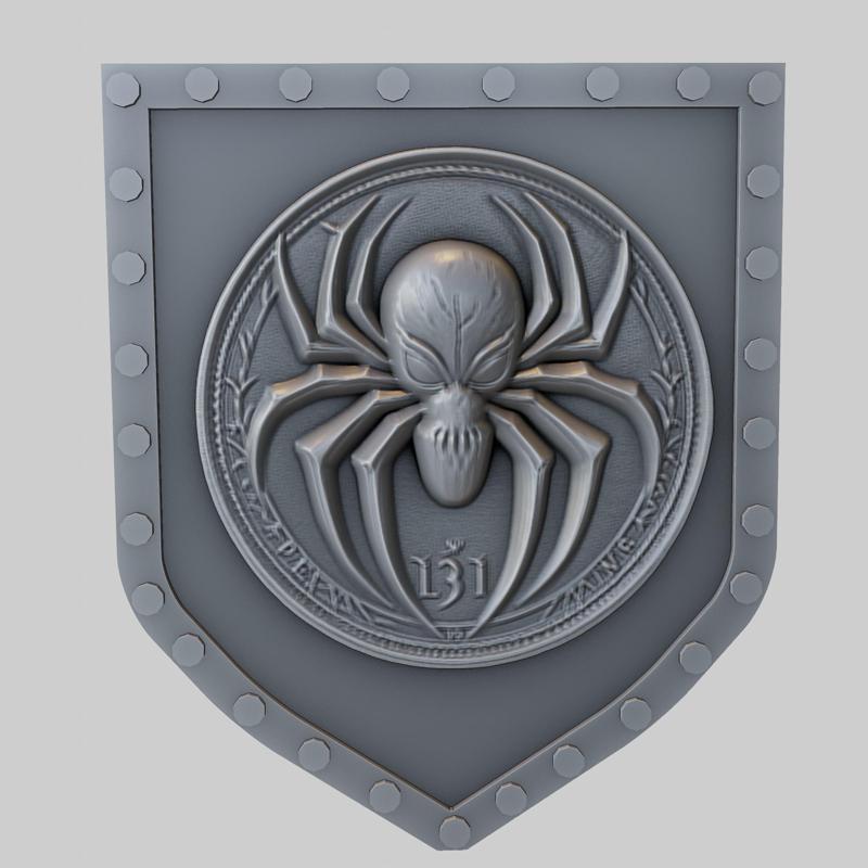 Spider Animal Wall Spider Animal Bust for CNC Router Laser & 3D Printer