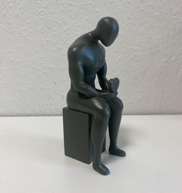 The man - Modern sculpture statue art
